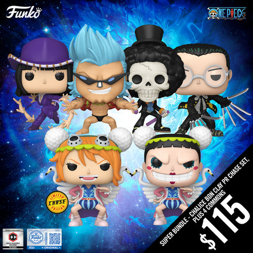 Pre-Order: Funko Pop! One Piece S14: Super Bundle (6 Pops