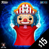 Funko Pop! Chalice Exclusive: One Piece S9: Buggy The Genius Jester #1778