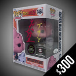 Funko Pop! Dragon Ball Z: Super Buu with Ghost 1464 (CHASE) - SIGNED by Kōzō Shioya (JSA Certified)