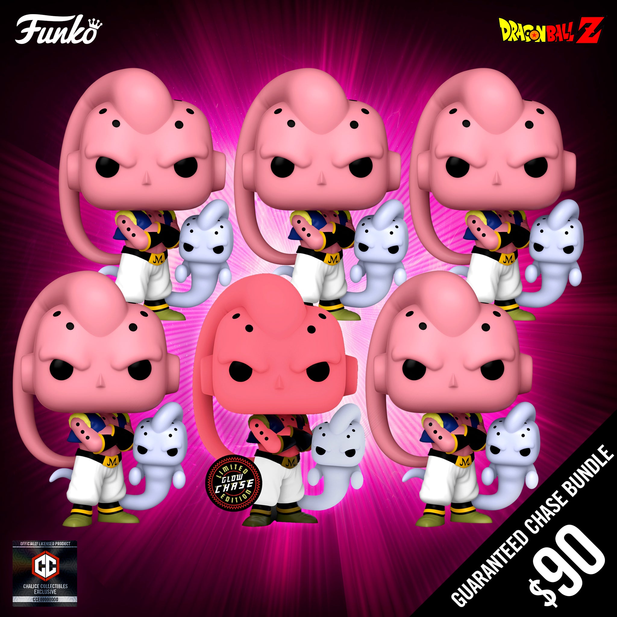 Funko Pop! Chalice Exclusive: Dragon Ball Z: Super Buu With Ghost #1464 (non-chase - Foto 5
