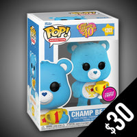 Funko Pop! Care Bears 40th: Champ Bear #1203 (CHASE)