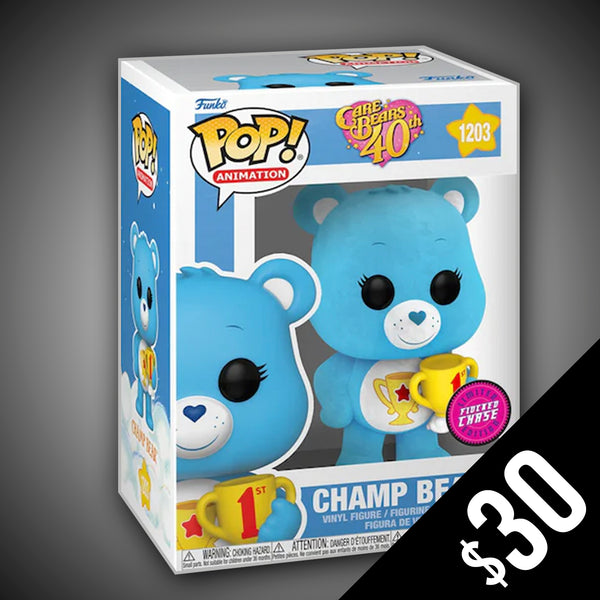 Funko Pop! Care Bears 40th: Champ Bear #1203 (CHASE)
