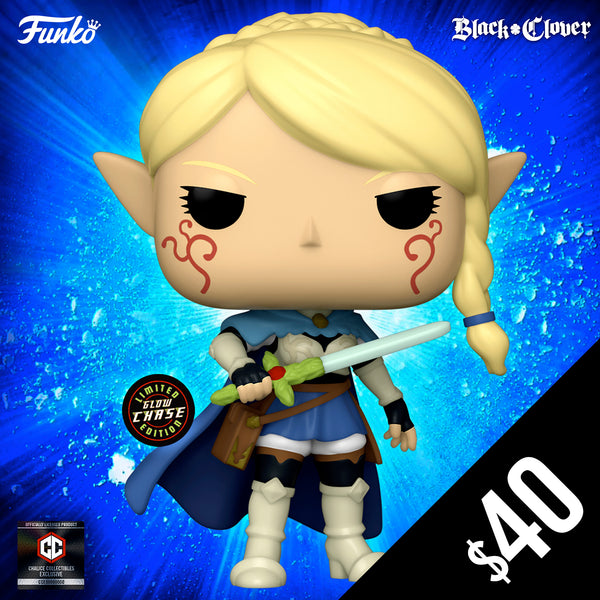 Funko Pop! Chalice Collectibles Exclusive: Black Clover: Charlotte #1155 (CHASE)