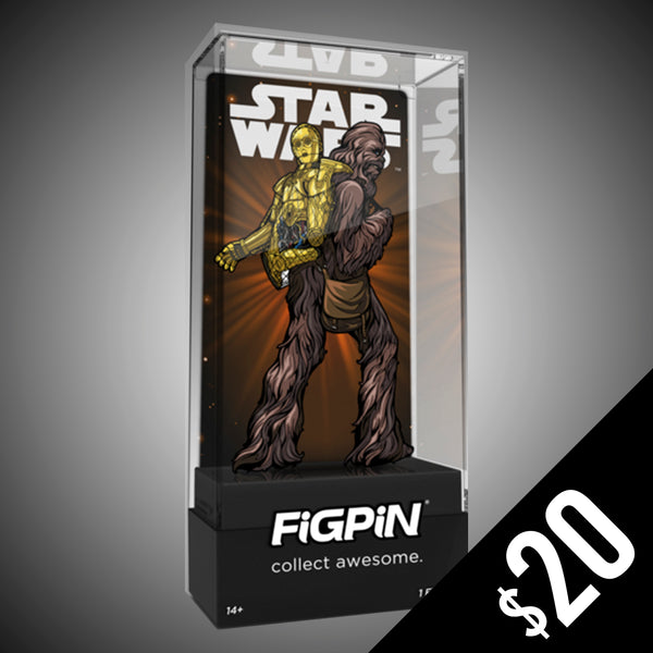 FiGPiN - Star Wars: Chewbacca & C-3PO #1823