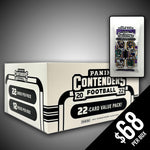 PANINI: 2022 Contenders Football- Fat pack Box (Value Pack)