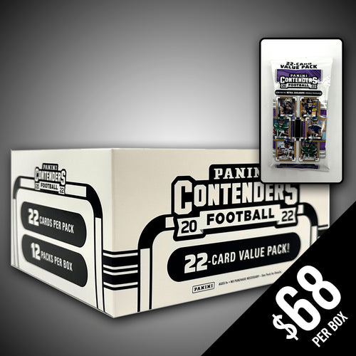 2021 Panini Contenders Football Fat Pack Box