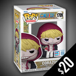 Funko Pop! Anime: One Piece: Corazon #1709 (NYCC 2024 Shared Sticker)