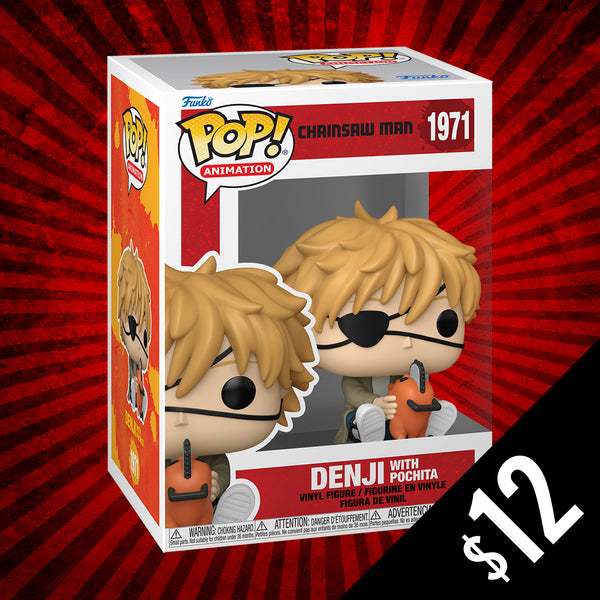 Pre-Order: Funko Pop! Chainsaw Man: Denji with Pochita #1971