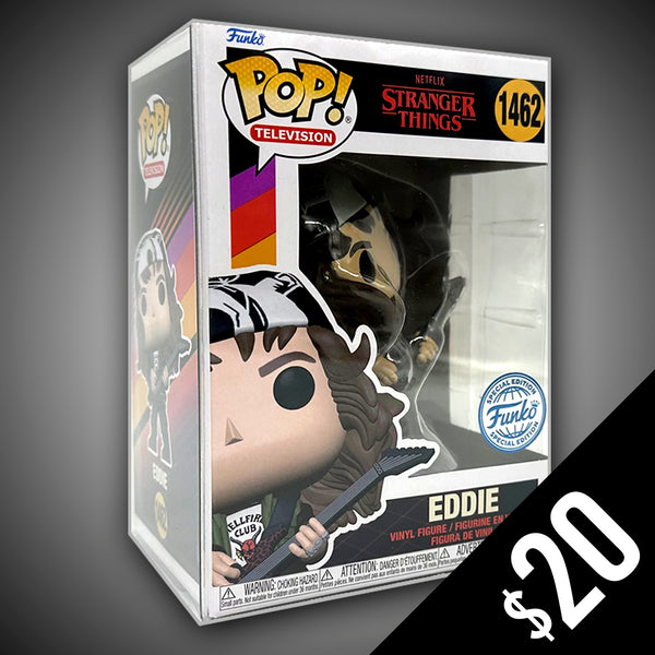 Funko Pop! Televison: Stranger Things: Eddie (with Guitar) #1462 (SE22 ...