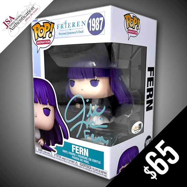 Funko Pop! Frieren: Fern #1987 - SIGNED by Jill Harris (JSA Certified)