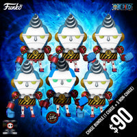 Funko Pop! Chalice Exclusive: One Piece S9: General Franky #1776 (6-Pop Guaranteed Chase Bundle)