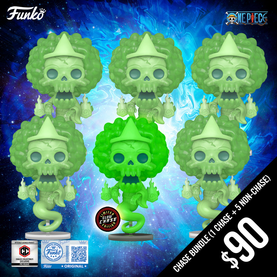 Pre-Order: Funko Pop! Chalice Exclusive: One Piece S14: Brook (Ghost ...