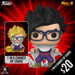 Funko Pop! Chalice Exclusive: Dragon Ball Super: Gohan in Cape #1708 (1 in 6 chance of Chase)