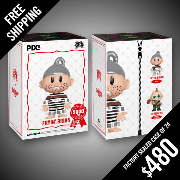 Thrilljoy PIX: Garbage Pale Kids: Fryin' Brian (LE5000) (Factory Sealed Case of 24)