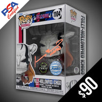 Funko Pop! Bleach: Hollowfied Ichigo #1104 (SE CHASE) - SIGNED by Johnny Yong Bosch (PSA Certified)