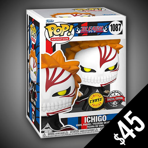 ichigoページ FUNKO POP! Vinyl Animation RARE Bleach #1087 Ichigo (Hollow