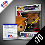 Funko Pop! Bleach: Ichigo (AAA - non chase) - SIGNED by Johnny Yong Bosch (PSA Certified)