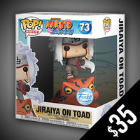 Funko Pop! Naruto: Jiraiya on Toad #73 (6")