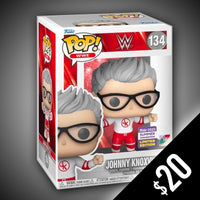 Funko Pop! WWE: Johnny Knoxville #134 (Summer Convention 2023 Shared Sticker)