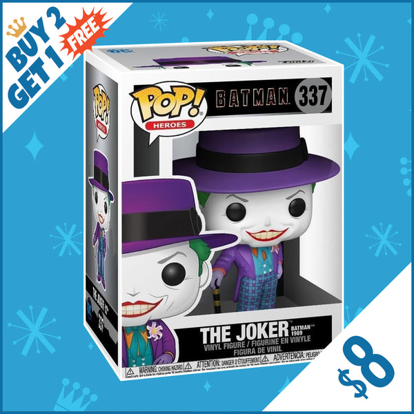 Funko Pop! The Joker (Batman 1989) #337 (B2G1)