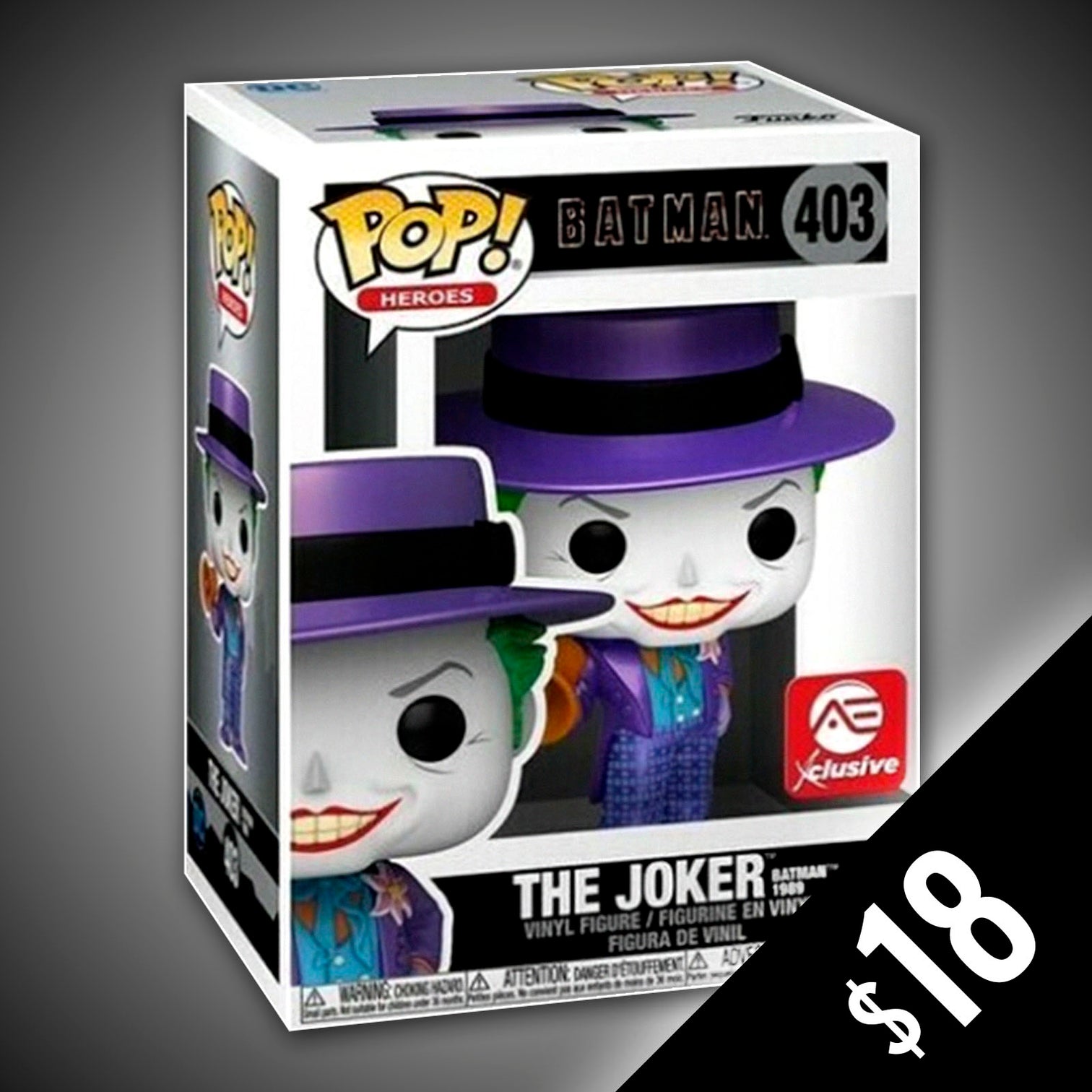 Funko Pop! Heroes: The Joker (with Megaphone) #403 – Chalice Collectibles