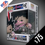 Funko Pop! Bleach: Kenpachi with Yachiru #1730- SIGNED by Dina Sherman (PSA Certified)