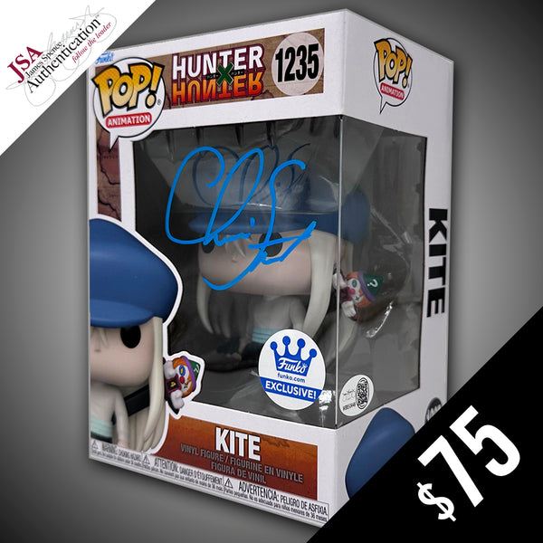 Funko Pop! Hunter X Hunter: Kite #1235 (FS) - SIGNED by Christopher Corey Smith (JSA Certified)