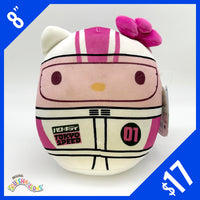 Original Squishmallows! Sanrio: Tokyo Racer - Hello Kitty 8"