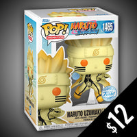 Funko Pop! Naruto: Naruto Uzumaki - Kurama Link Mode #1465 (non-chase)