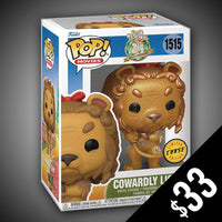 Funko Pop! The Wizard of Oz: Cowardly Lion #1515  (Chase)