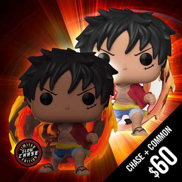 Funko Pop! One Piece: Red Hawk Luffy #1273 (Chase + Common) (SE22)