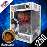 Funko Pop! One Piece: Luffy Gear Four #926- SIGNED by Iñaki Godoy (PSA Authenticated)