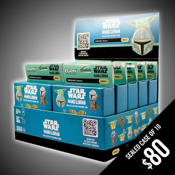 FiGPiN - Star Wars Mandalorian  Mystery Minis - Series 1 - CASE