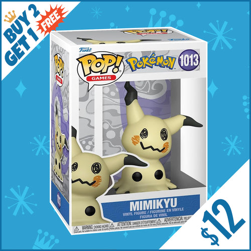 Funko Pop! Pokemon: Mimikyu #1013 (B2G1) – Chalice Collectibles