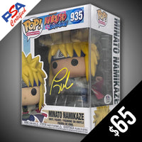 Funko Pop! Naruto: Minato #935 - SIGNED by Tony Oliver (PSA Certified)