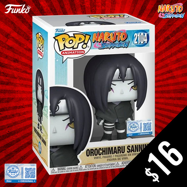 Pre-Order: Funko Pop! Naruto Shippuden S15: Orochimaru #2104