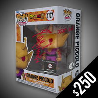 Funko Pop! Dragon Ball Super: Orange Piccolo #1707 (non-chase) - SIGNED by Toshio Furukawa (JSA Certified)