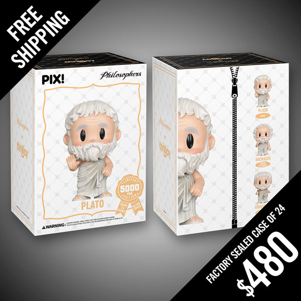 Thrilljoy PIX: Philosophers: Plato (LE5000) (Factory Sealed Case of 24)