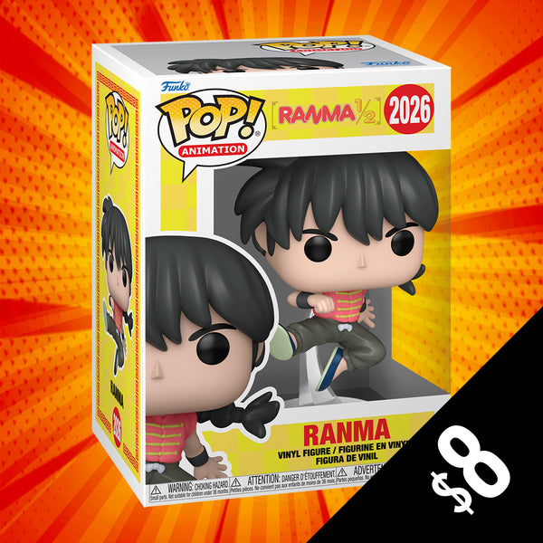 Pre-Order: Funko Pop! Ranma 1/2 S1: Ranma #2026 (Common)