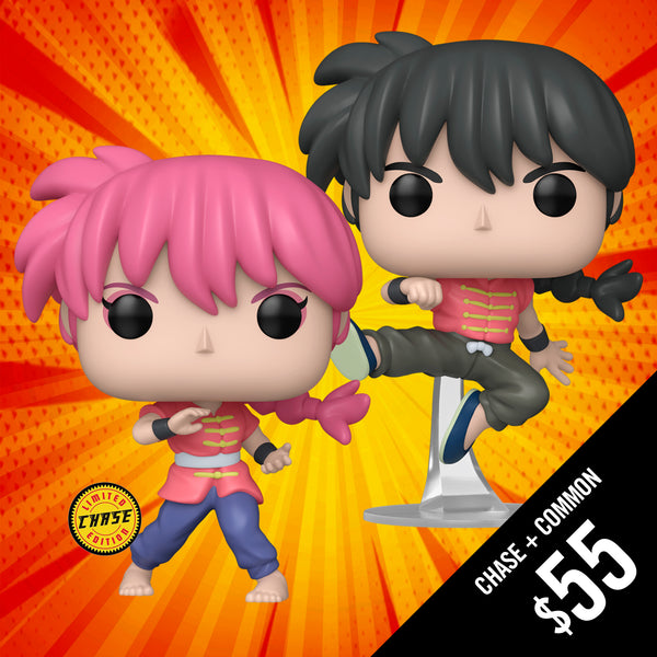 Pre-Order: Funko Pop! Ranma 1/2 S1: Ranma #2026 (Chase + Common)