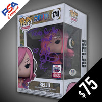 Funko Pop! One PIece: Reiju #1742 SIGNED by Alexis Tipton (PSA Certified) (Copy)