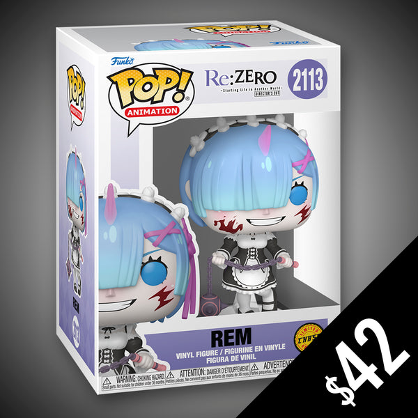 Funko Pop! Re:Zero S1: Rem (CHASE)