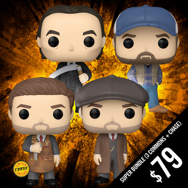 Pre-Order: Funko Pop! Supernatural S6: Bundle of 4 (3 Commons plus Chase)