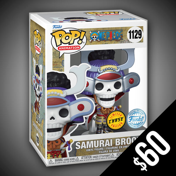 Funko Pop! One Piece: Samurai Brook (CHASE) #1129