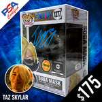 Funko Pop! One Piece: Sanji - Soba Mask (CHASE) #1277- SIGNED by Taz Skylar (PSA Authenticated)