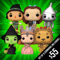 Pre-Order: Funko Pop! The Wizard of Oz: Set of 6 Commons (no-chase)
