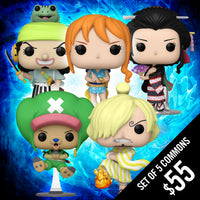 Pre-Order: Funko Pop! One Piece: Set of 5 Commons (Wano)