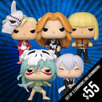 Pre-Order: Funko Pop! Bleach S6 (Set of 5 Commons - No Grimmjow)