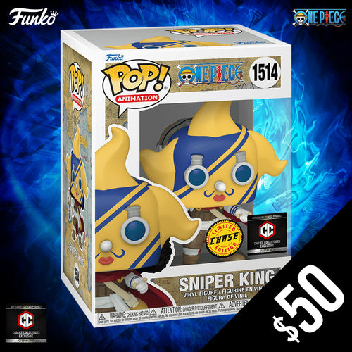 Funko Pop! Chalice Exclusive: One Piece: Sniper King #1514 (CHASE