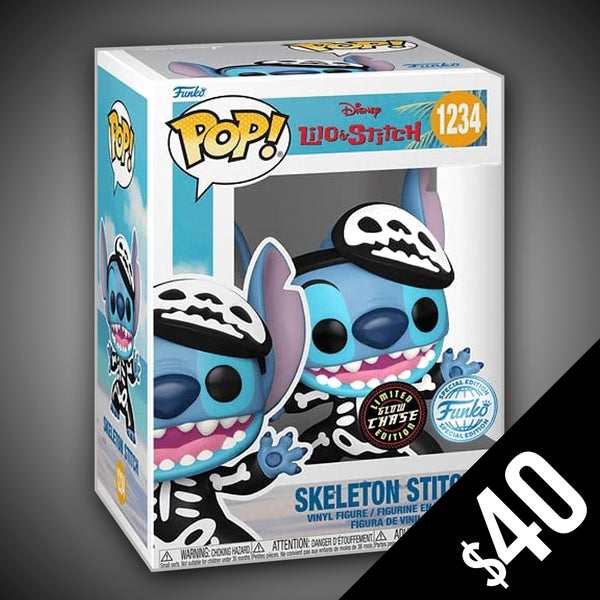 Funko Pop! Disney: Skeleton Stitch (CHASE) #1234